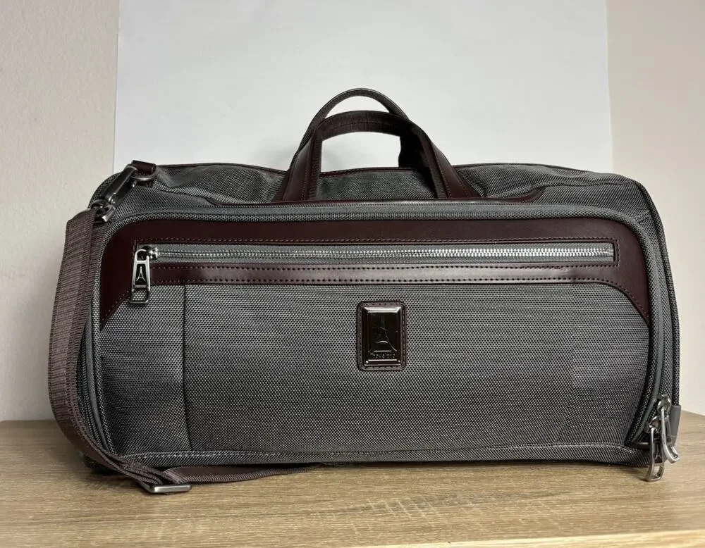 Travelpro Platinum Elite Regional Underseat Duffel Bag Weekender Vintage Grey